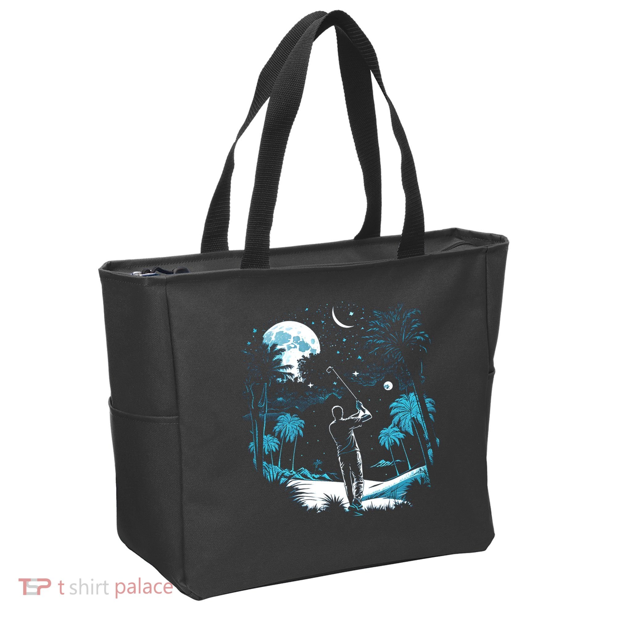 Shoot For The Stars Pro Golf Player Golf Dad Gift For Dad Father's Day Tote Bag