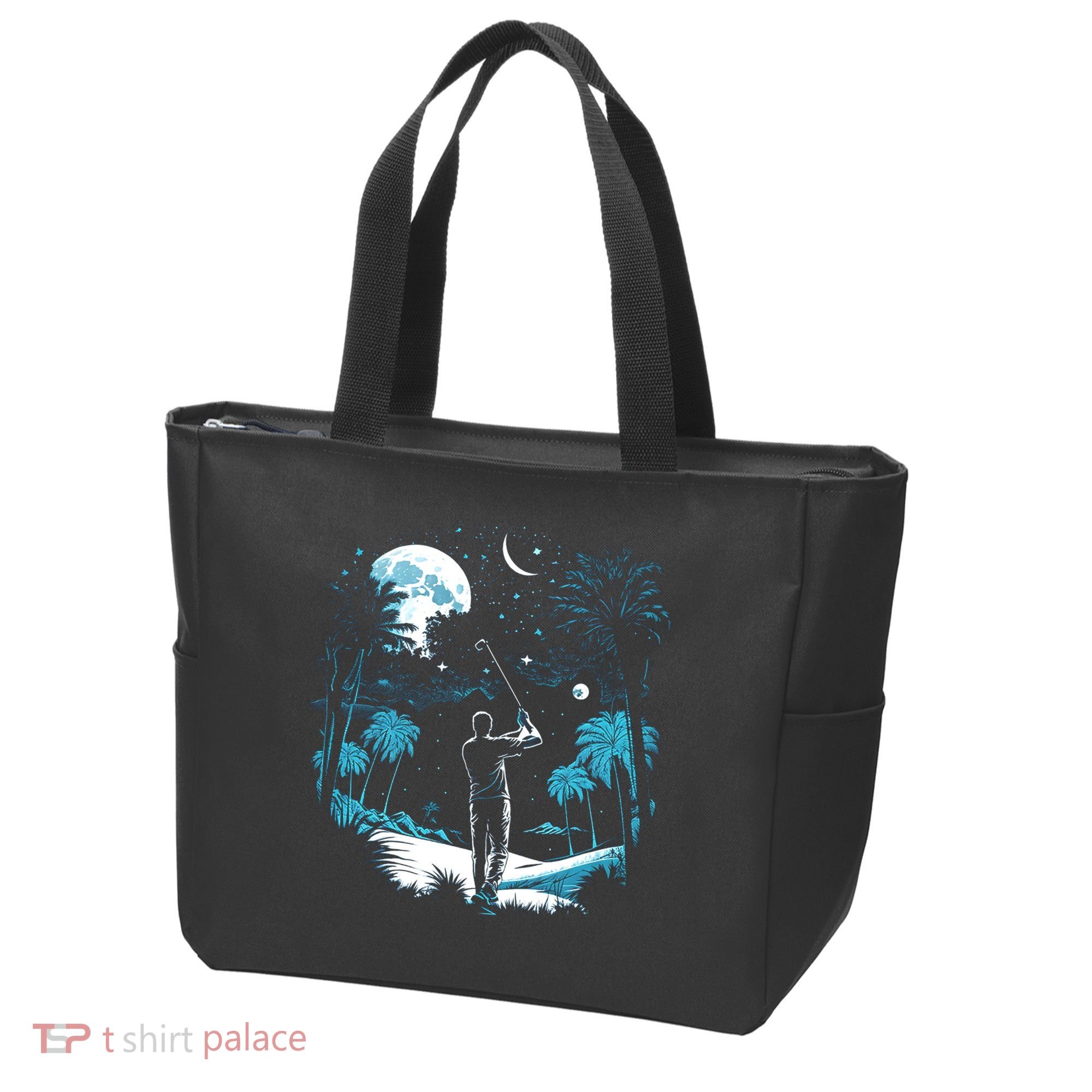 Shoot For The Stars Pro Golf Player Golf Dad Gift For Dad Father's Day Tote Bag