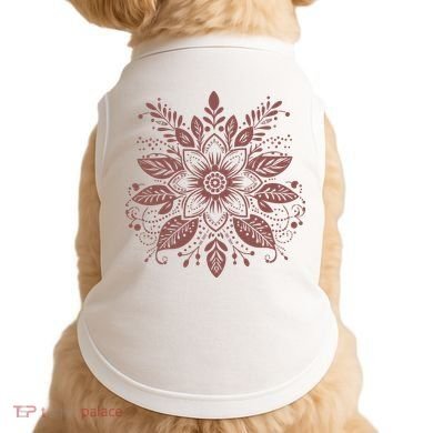 Subtle Fuck Trump Flower Doggie Tank