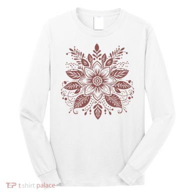 Subtle Fuck Trump Flower Long Sleeve Shirt