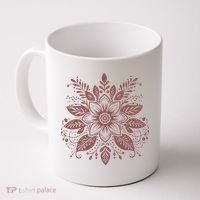 Subtle Fuck Trump Flower Coffee Mug thumb 0