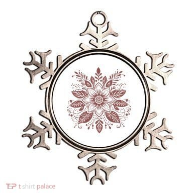 Subtle Fuck Trump Flower Ornament