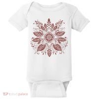 Subtle Fuck Trump Flower Baby Bodysuit thumb 0