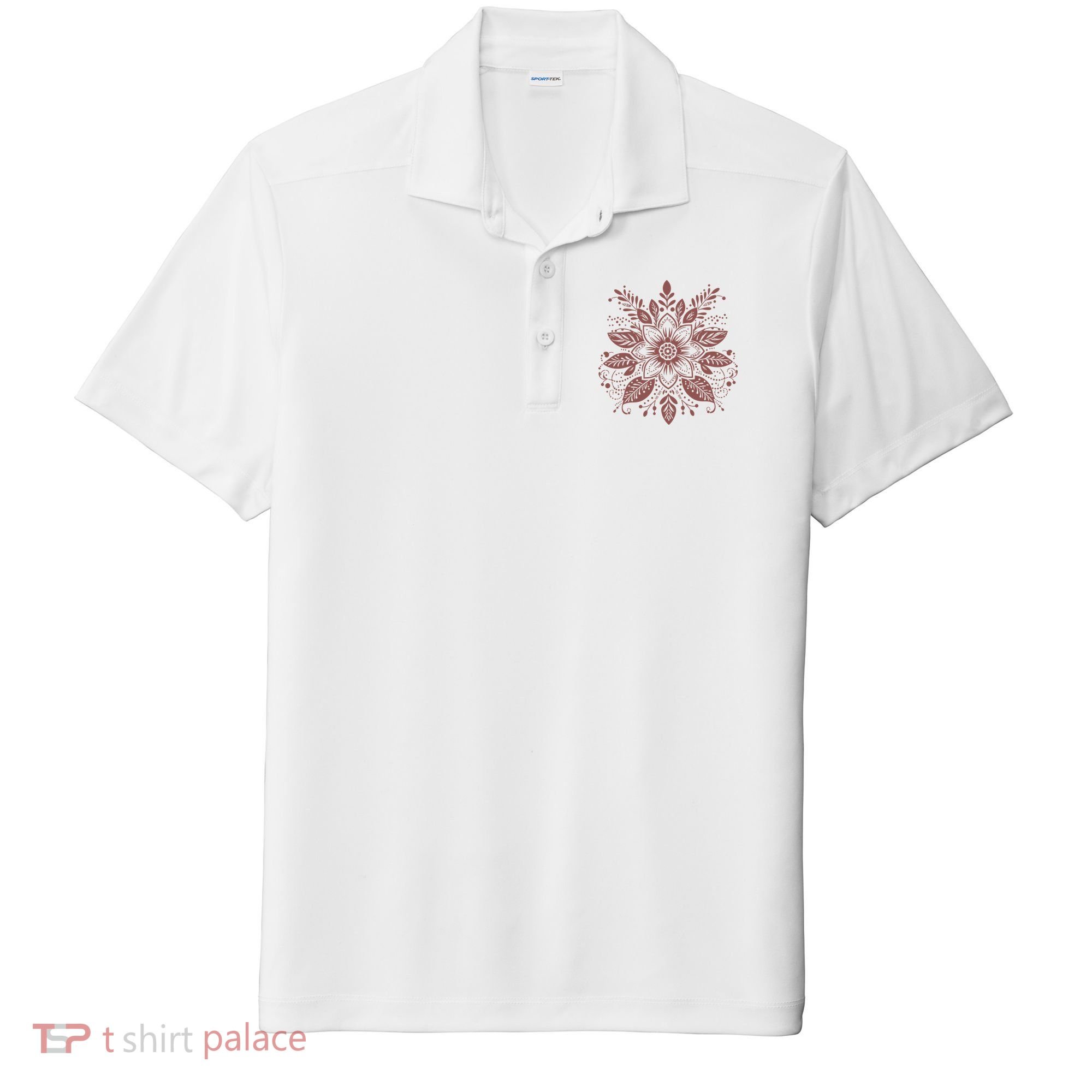 Subtle Fuck Trump Flower Sport-Tek Posi-UV Pro Polo
