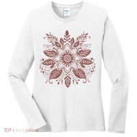 Subtle Fuck Trump Flower Women's Long Sleeve Shirt thumb 0