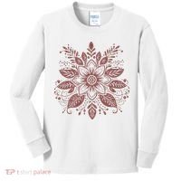 Subtle Fuck Trump Flower Kids Long Sleeve Shirt thumb 0