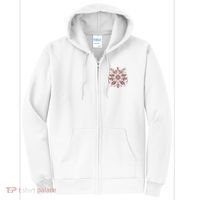 Subtle Fuck Trump Flower Full Zip Hoodie thumb 0