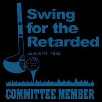 Swing For The Retarded June 6th 1982 Committee Women's Hoodie thumb 2