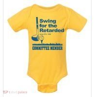 Swing For The Retarded June 6th 1982 Committee Baby Bodysuit thumb 0