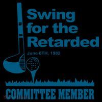 Swing For The Retarded June 6th 1982 Committee Coaster thumb 2