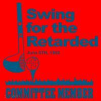 Swing For The Retarded June 6th 1982 Committee Santa Hat thumb 1