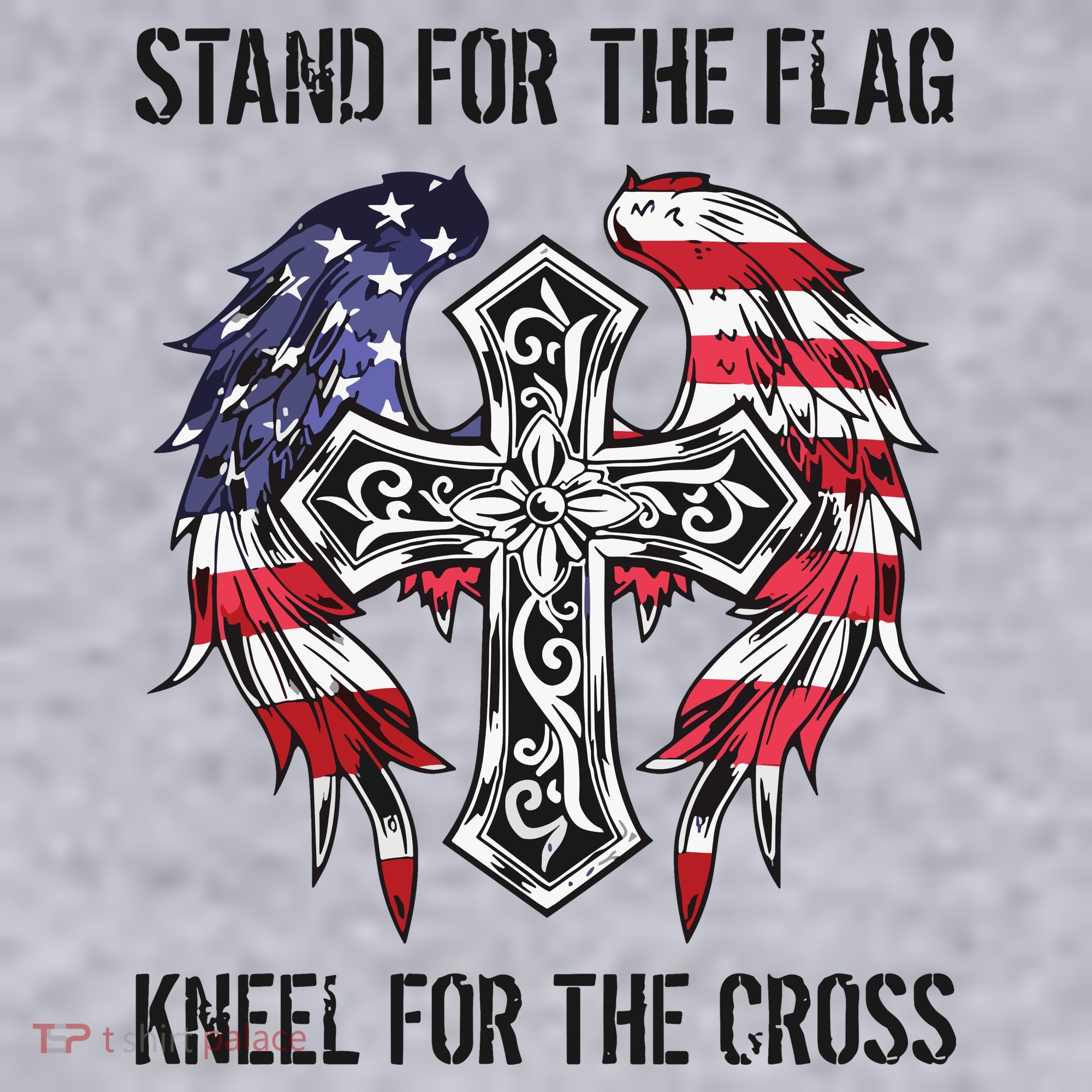 Stand For The Flag Kneel For The Cross Women's Sweatshirt