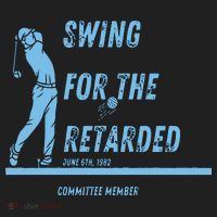 Swing For The Retarded June 6th 1982 Golf Women's Sweatshirt thumb 2