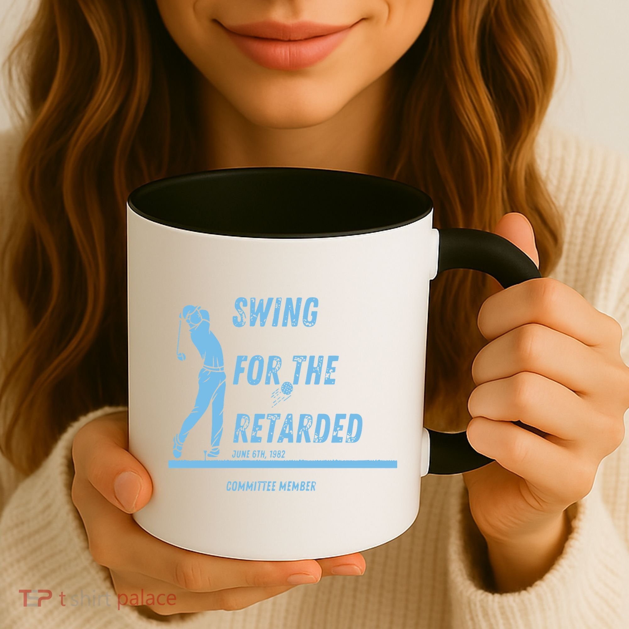 Swing For The Retarded June 6th 1982 Golf Coffee Mug