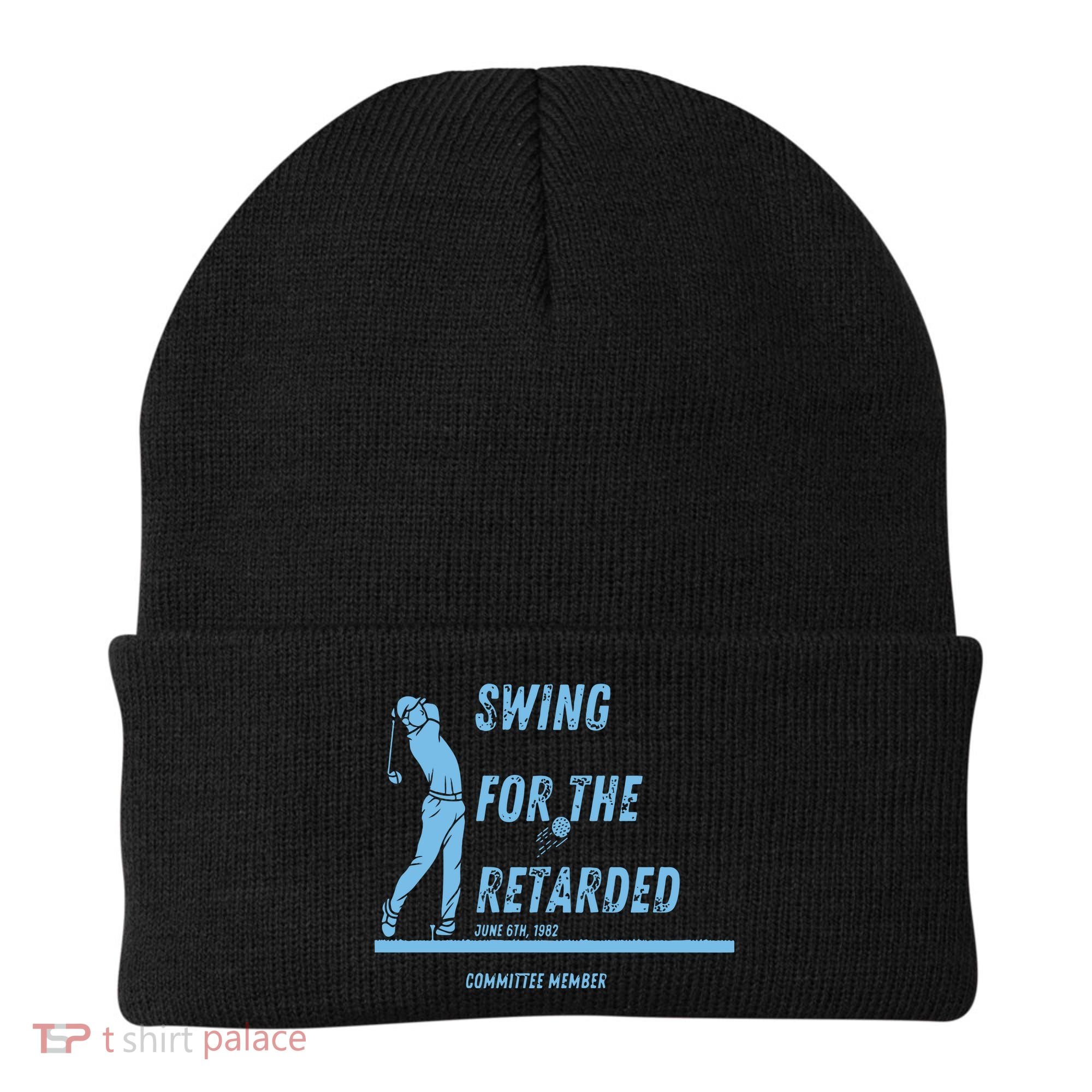 Swing For The Retarded June 6th 1982 Golf Beanie