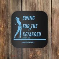 Swing For The Retarded June 6th 1982 Golf Coaster thumb 0