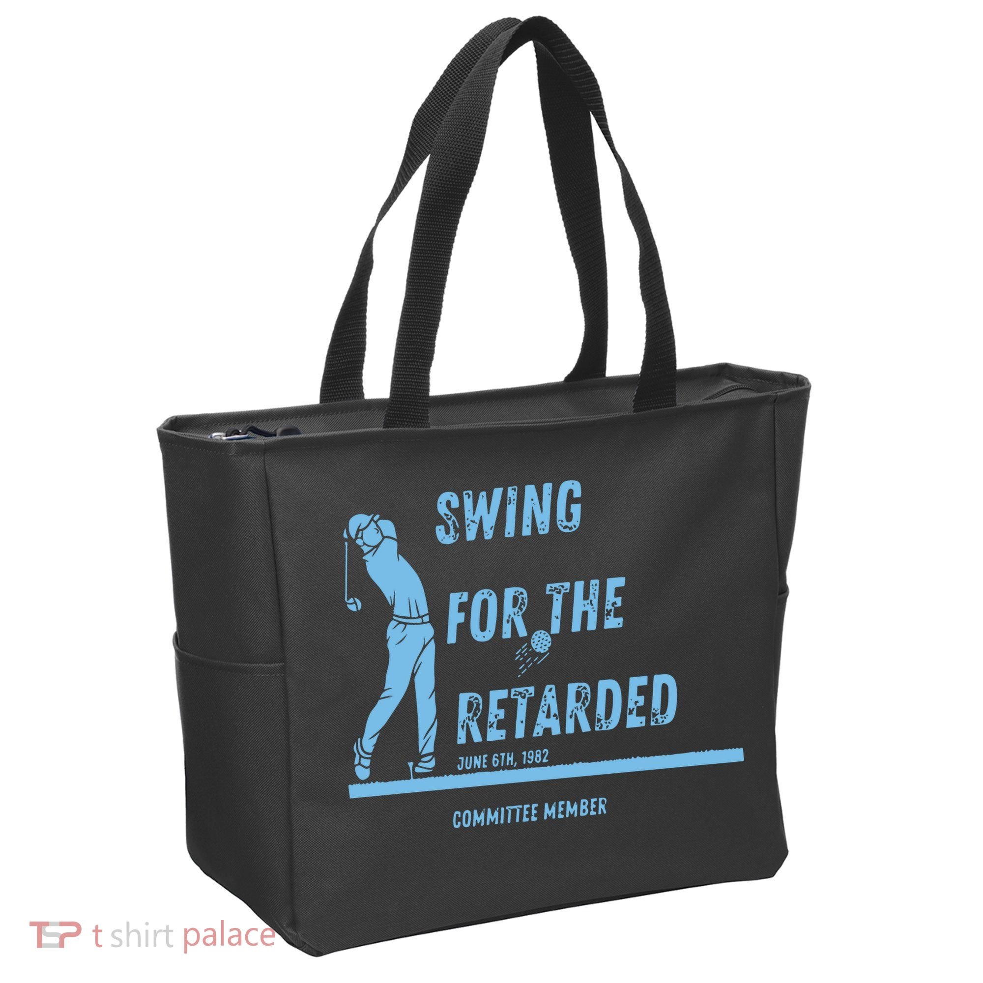 Swing For The Retarded June 6th 1982 Golf Tote Bag