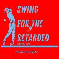 Swing For The Retarded June 6th 1982 Golf Santa Hat thumb 1