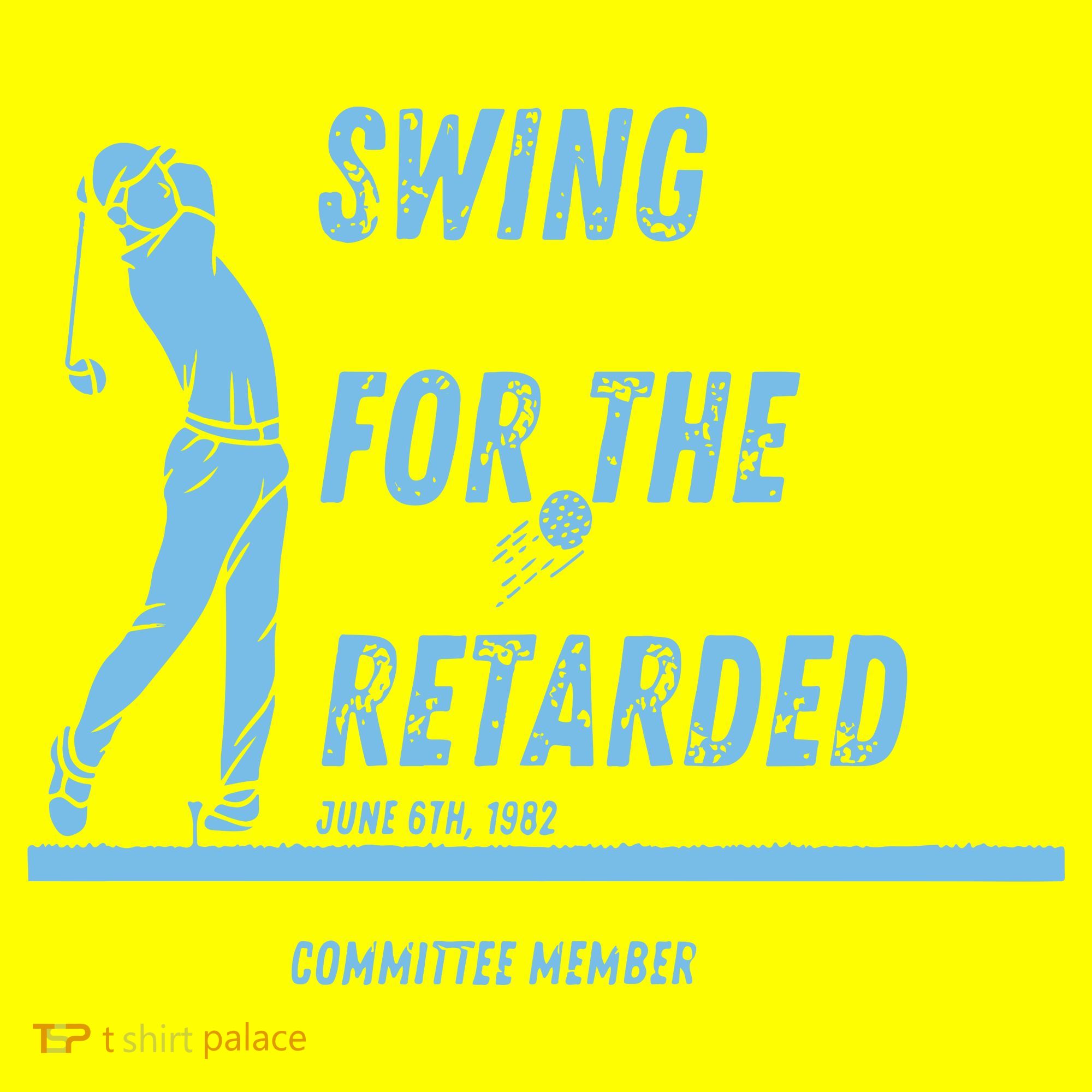 Swing For The Retarded June 6th 1982 Golf Hat
