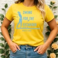 Swing For The Retarded June 6th 1982 Golf Women's T-Shirt thumb 2