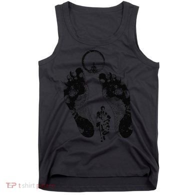 Sunburnt Footprints Thich Minh Tue Vietnamese Monks Moving Tank Top