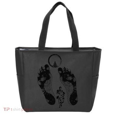 Sunburnt Footprints Thich Minh Tue Vietnamese Monks Moving Tote Bag