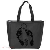 Sunburnt Footprints Thich Minh Tue Vietnamese Monks Moving Tote Bag thumb 0