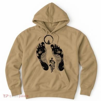 Sunburnt Footprints Thich Minh Tue Vietnamese Monks Moving Hoodie