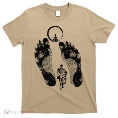 Sunburnt Footprints Thich Minh Tue Vietnamese Monks Moving T-Shirt