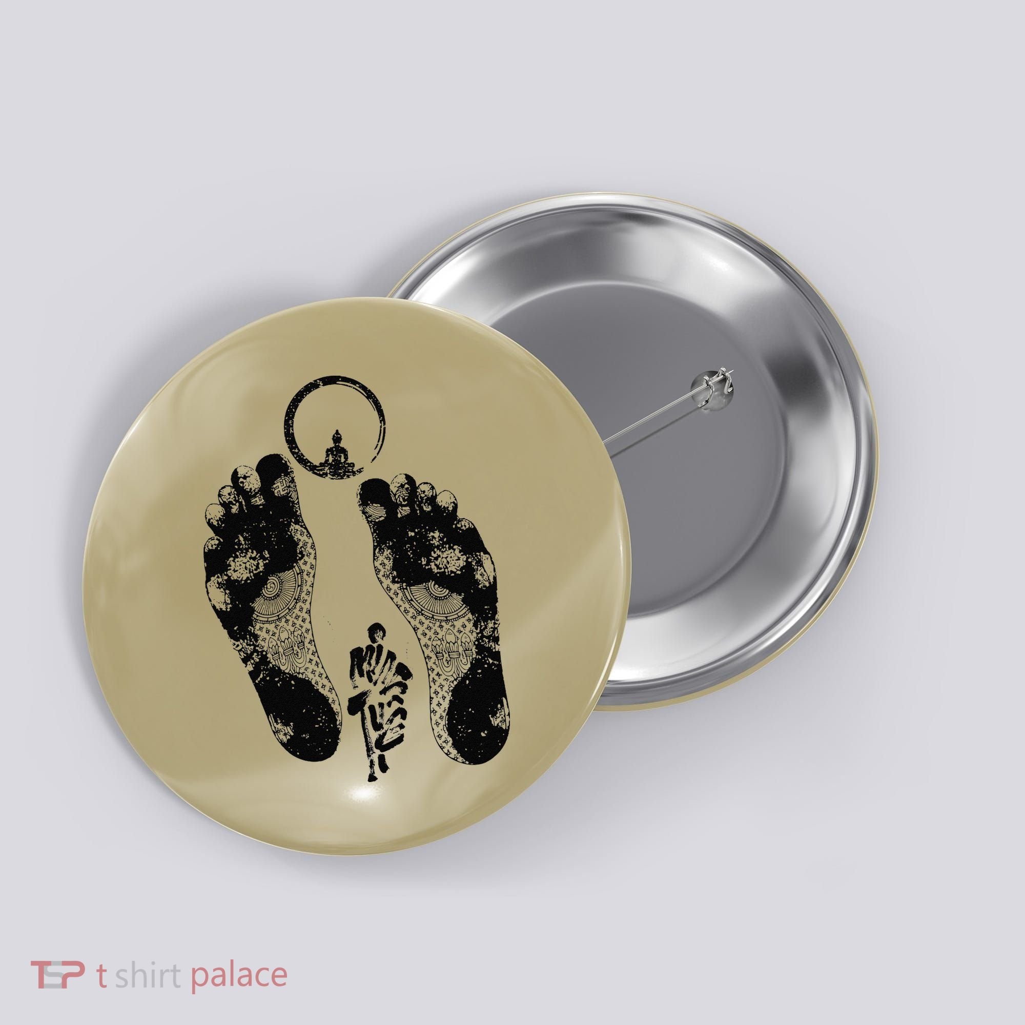 Sunburnt Footprints Thich Minh Tue Vietnamese Monks Moving Button