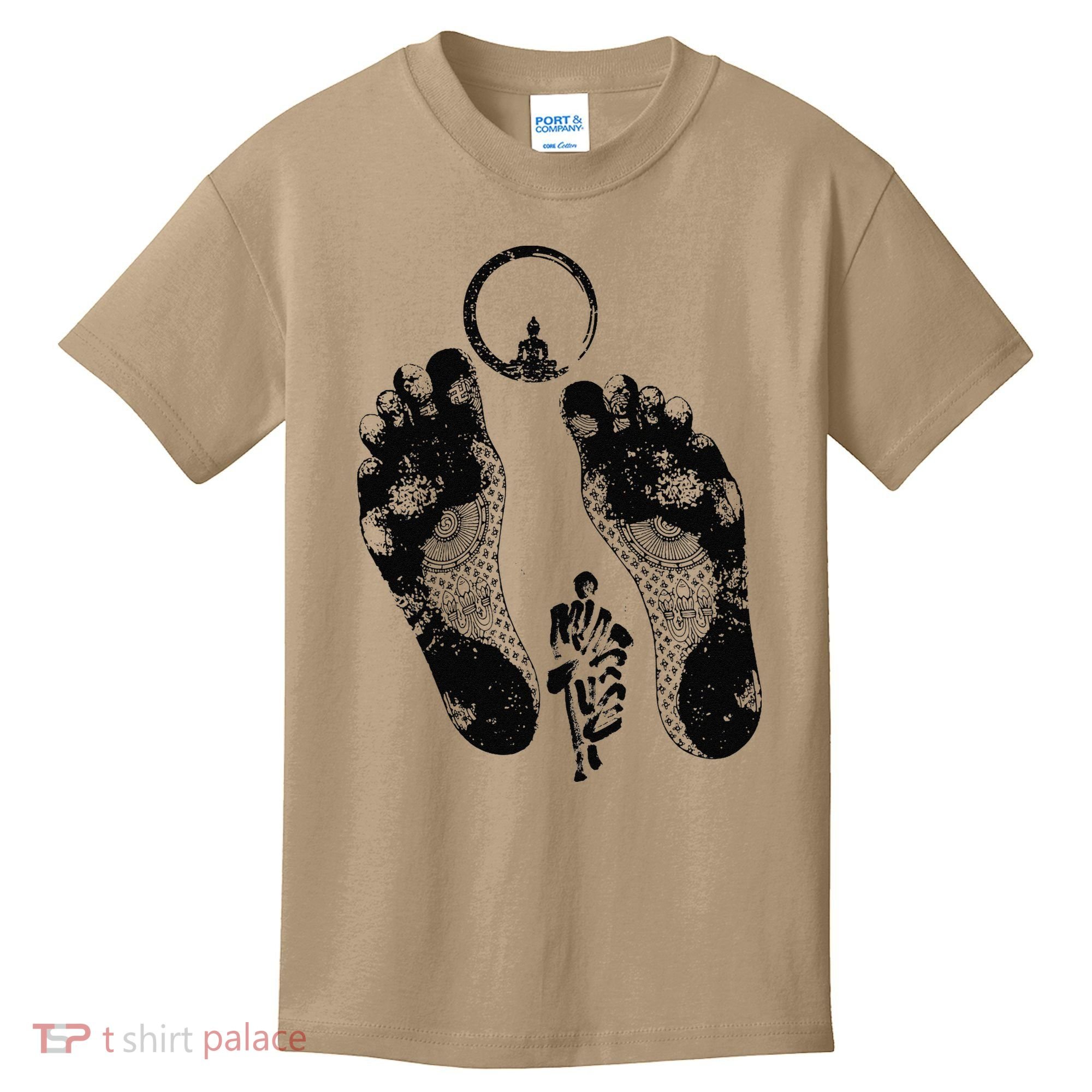 Sunburnt Footprints Thich Minh Tue Vietnamese Monks Moving Kids T-Shirt