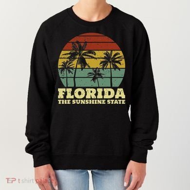 Summer Florida The Sunshine State Surf Style Women's Sweatshirt