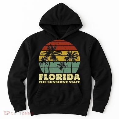 Summer Florida The Sunshine State Surf Style Hoodie