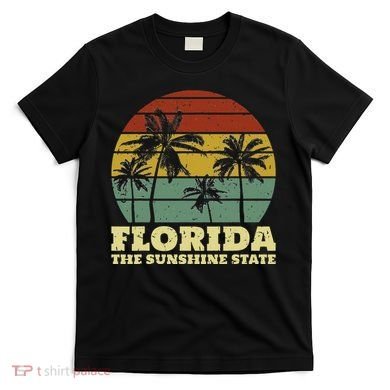Summer Florida The Sunshine State Surf Style T-Shirt