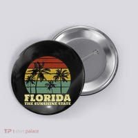 Summer Florida The Sunshine State Surf Style Button thumb 0