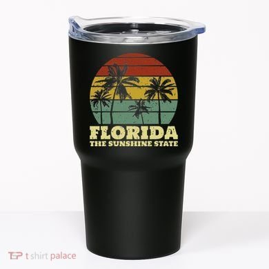 Summer Florida The Sunshine State Surf Style Tumbler