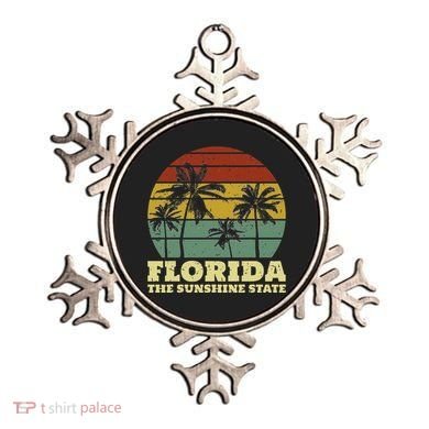 Summer Florida The Sunshine State Surf Style Ornament