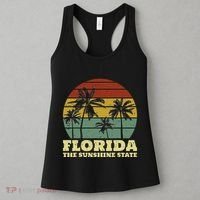 Summer Florida The Sunshine State Surf Style Women's Tank Top thumb 3