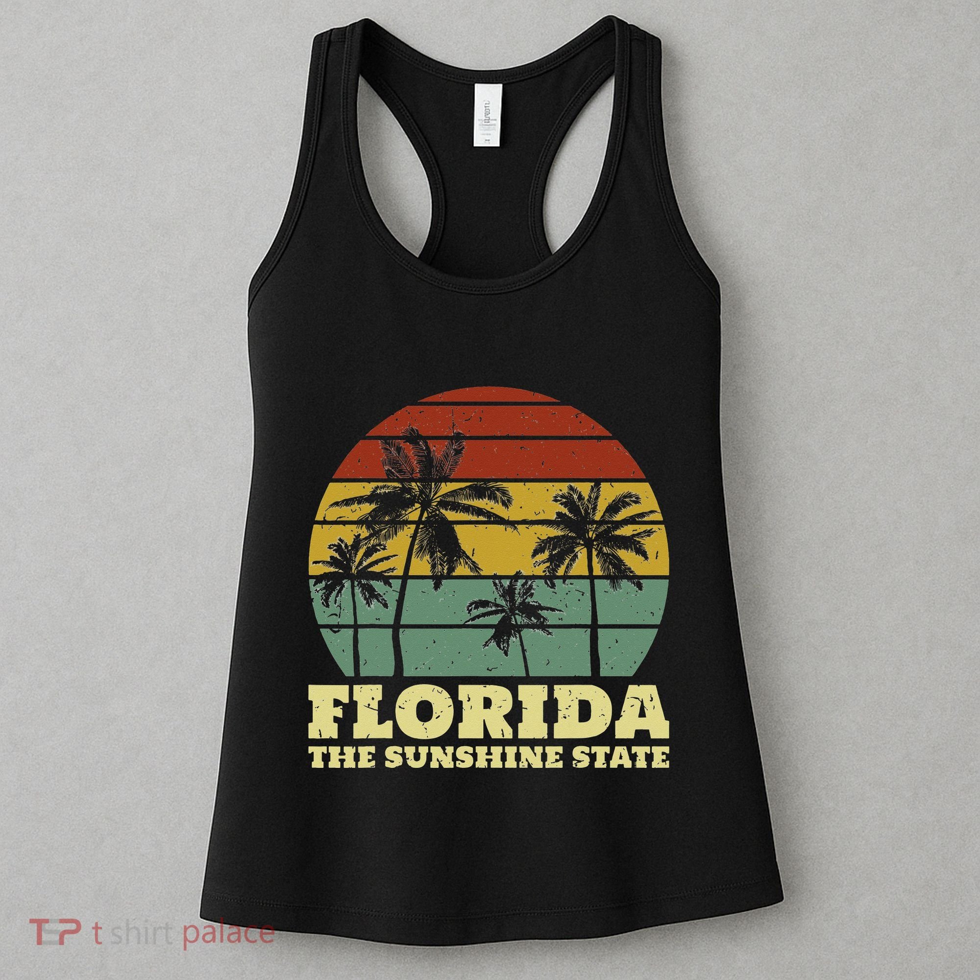 Summer Florida The Sunshine State Surf Style Women's Tank Top