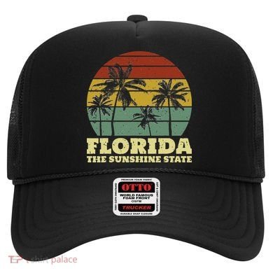 Summer Florida The Sunshine State Surf Style Hat