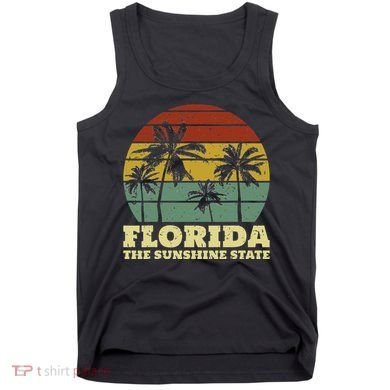 Summer Florida The Sunshine State Surf Style Tank Top