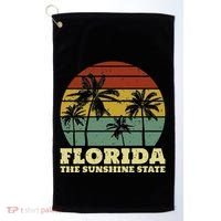 Summer Florida The Sunshine State Surf Style Golf Towel thumb 0