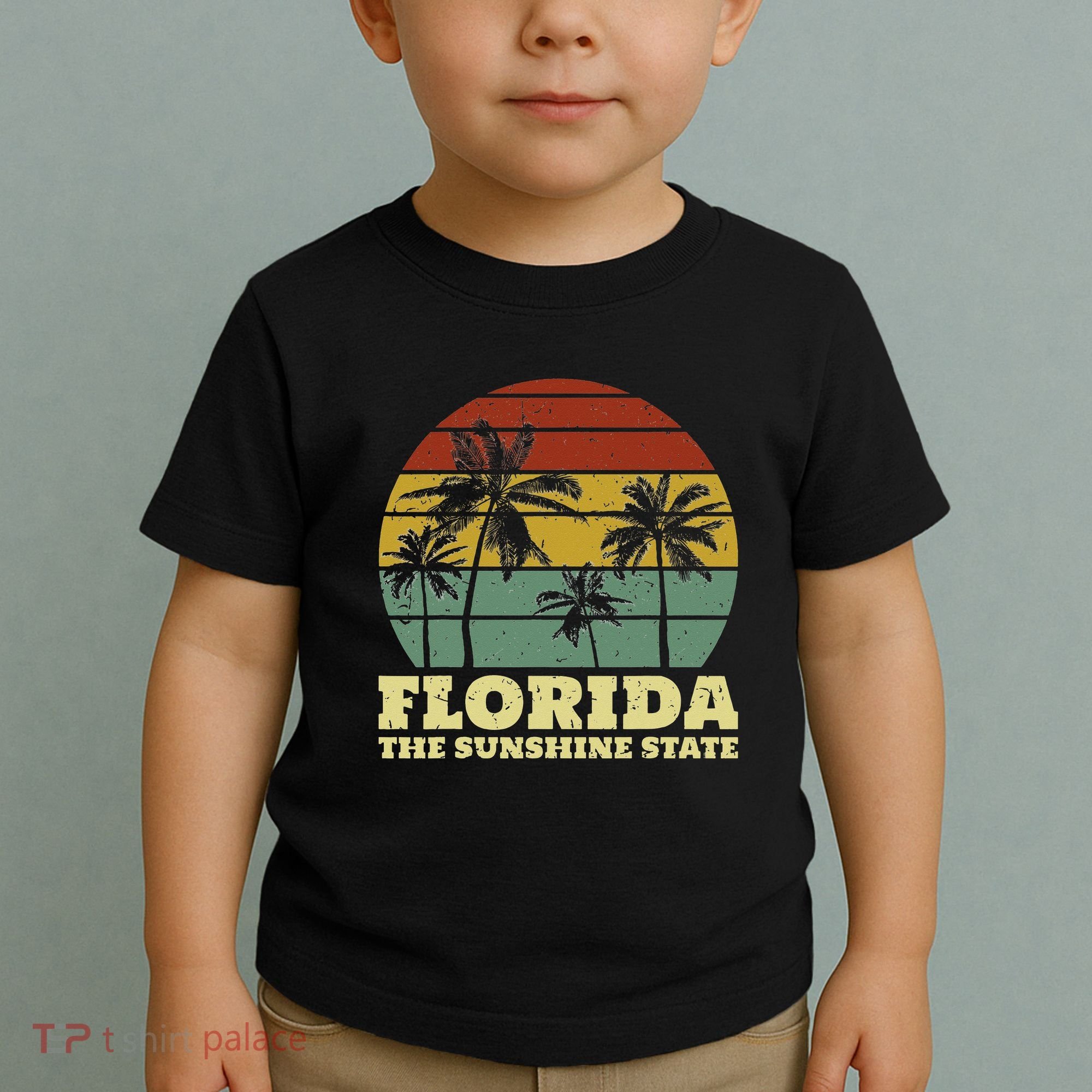 Summer Florida The Sunshine State Surf Style Toddler T-Shirt