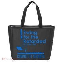 Swing For The Retarded Tote Bag thumb 0