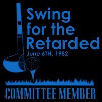 Swing For The Retarded Tote Bag thumb 4