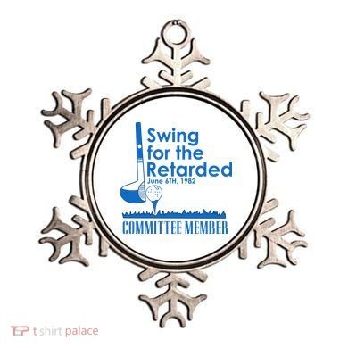 Swing For The Retarded Ornament