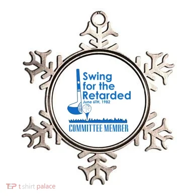 Swing For The Retarded Ornament