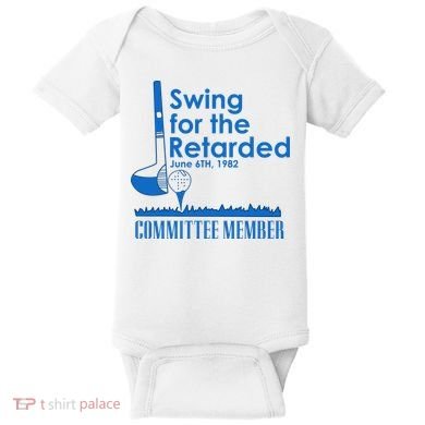 Swing For The Retarded Baby Bodysuit