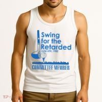 Swing For The Retarded Tank Top thumb 3
