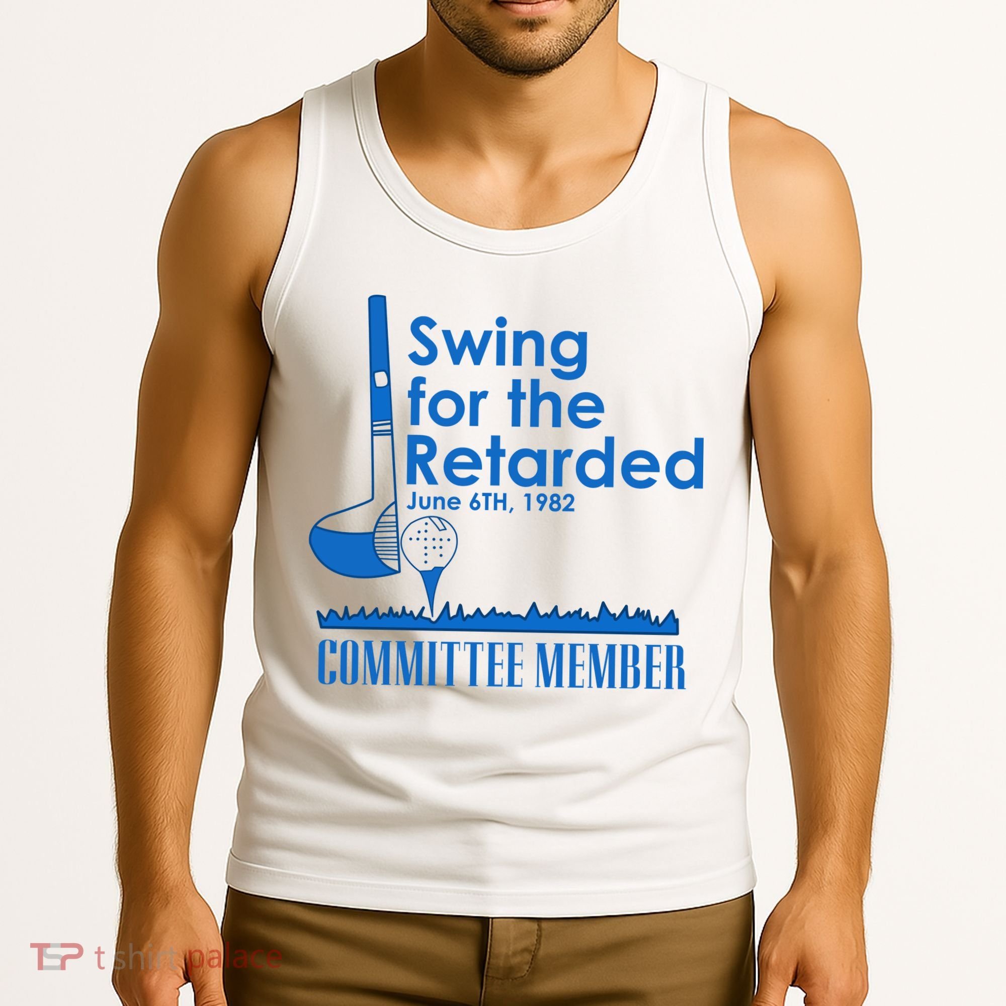 Swing For The Retarded Tank Top